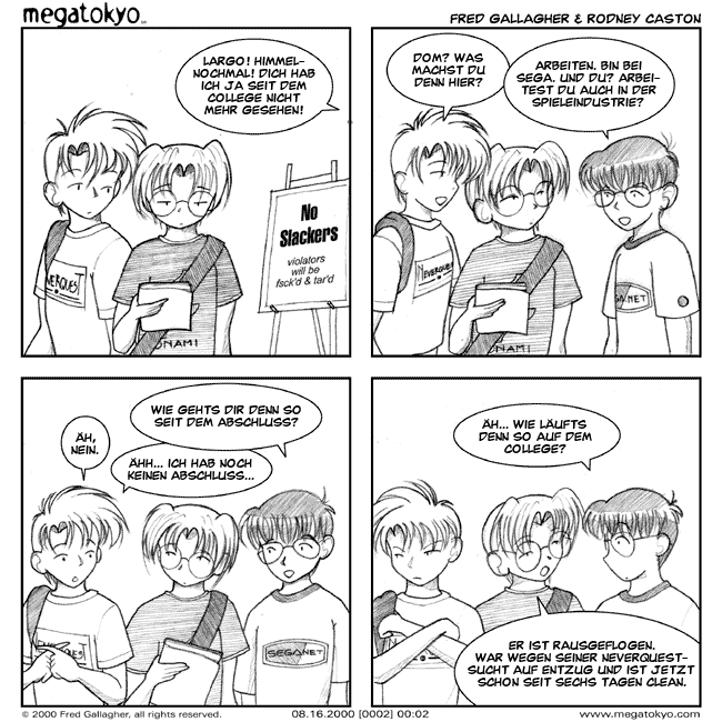 Strip #2: E3  Freunde treffen