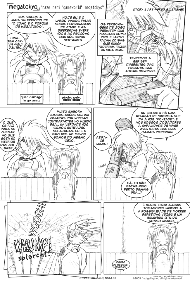 tira #440: NNM: Tiro de foguete suicida
