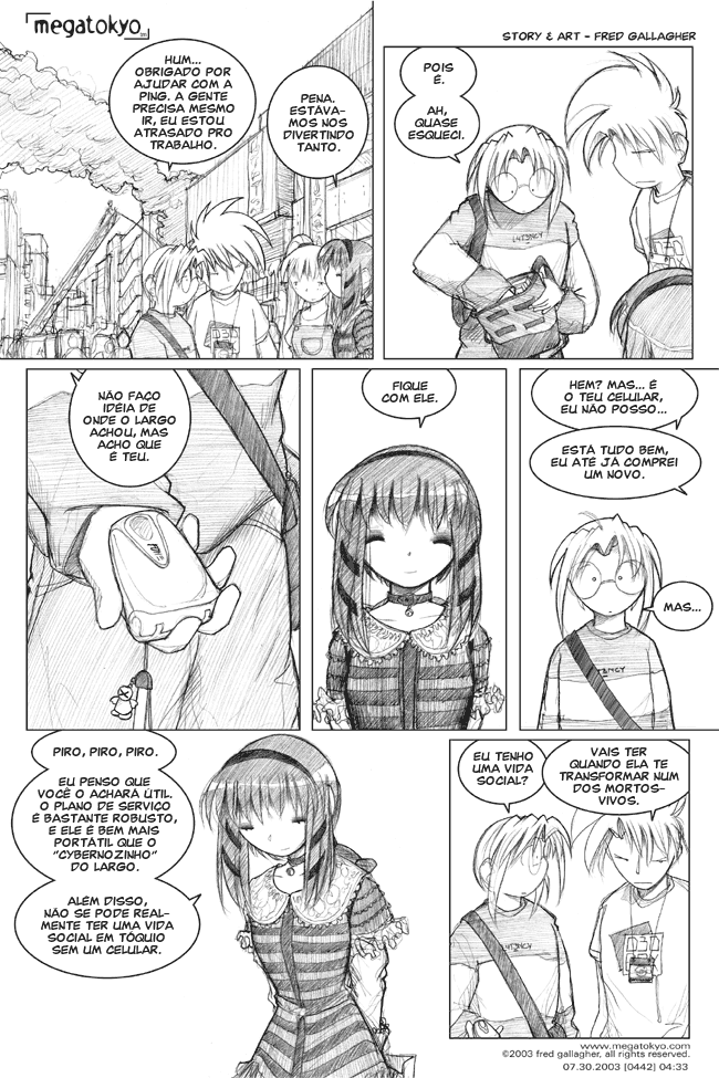 tira #442: Nó para uma vida social