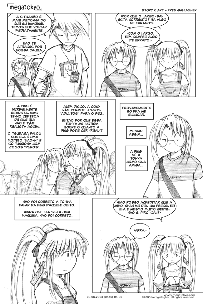 tira #445: Uma boa amiga