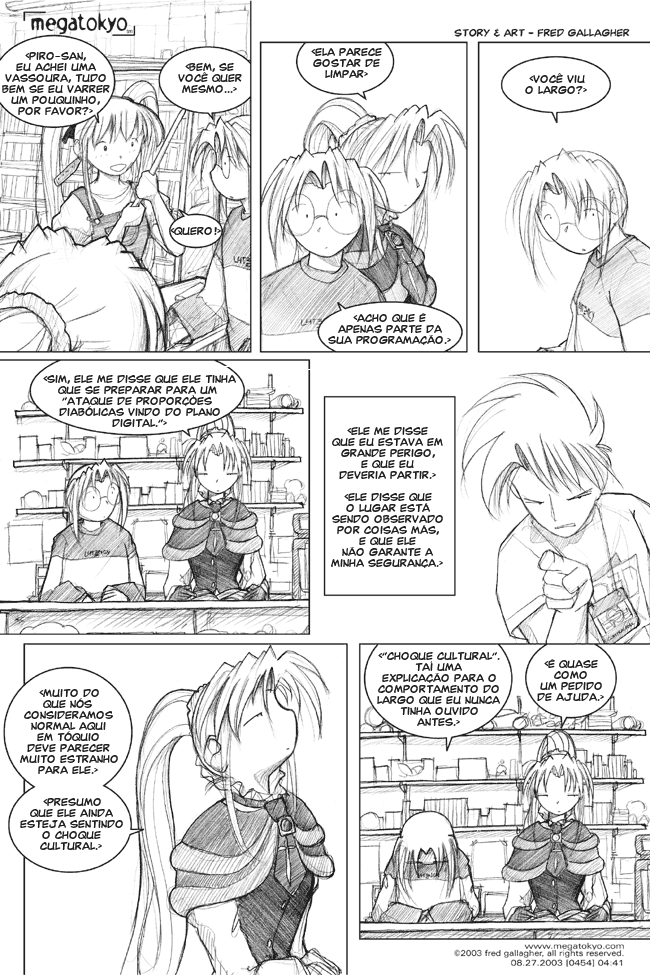 tira #454: Choque cultural