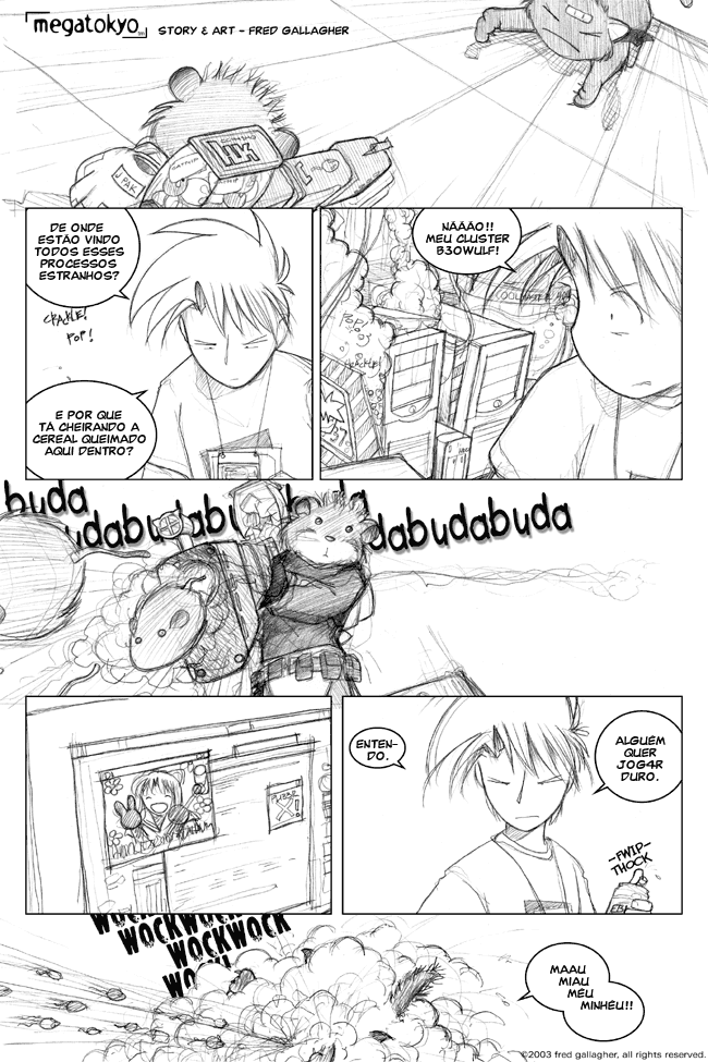 tira #476: Jog4ndo duro