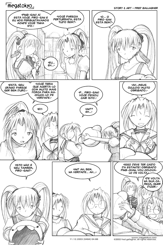 tira #484: Caindo das estantes