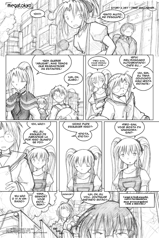 tira #487: Continuando com a missão