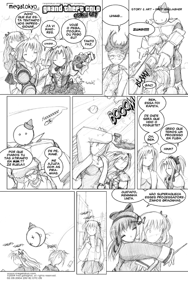 tira #518: GTC: Processo em fuga