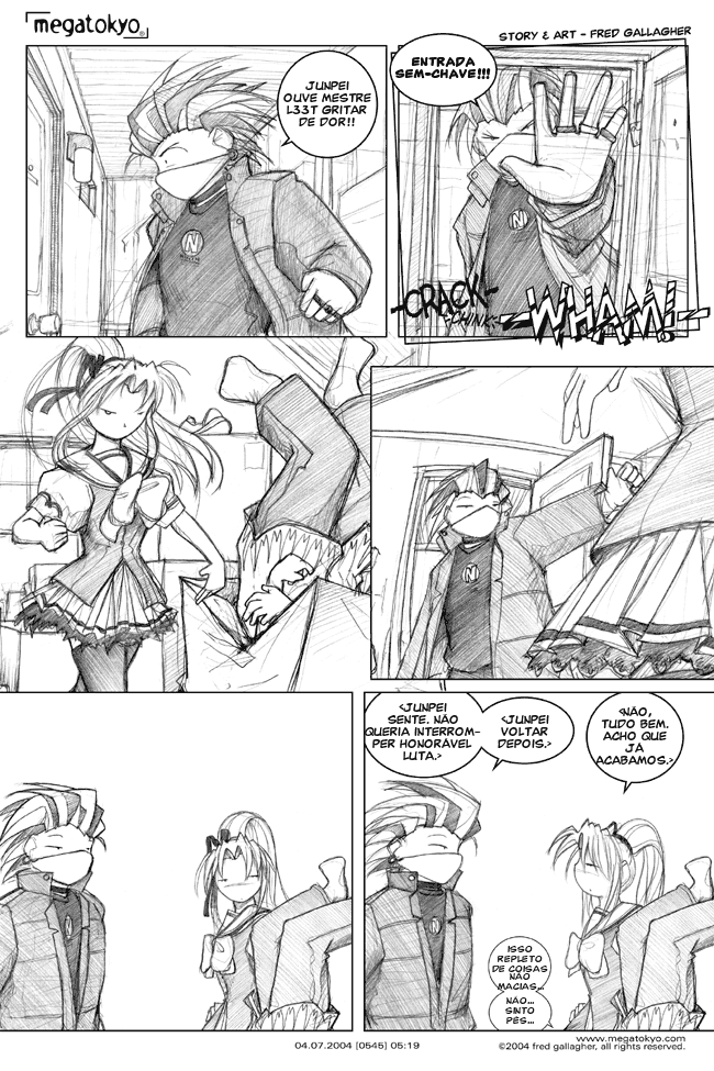 tira #545: acho que acabamos